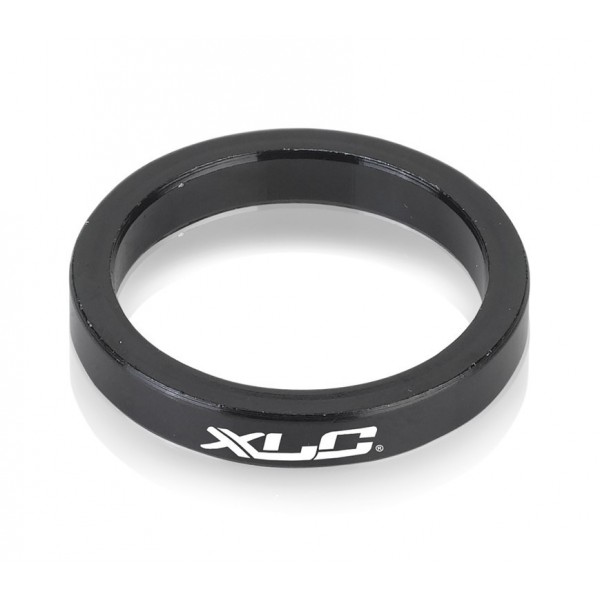 Entretoise XLC A-Head noir 5mm, 1 1/8"