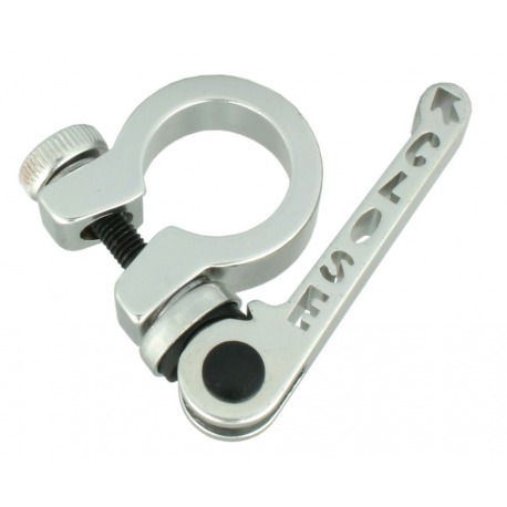 Collier de selle Alu c.QR Ø22.2 mm argent 2032 pour monoroue