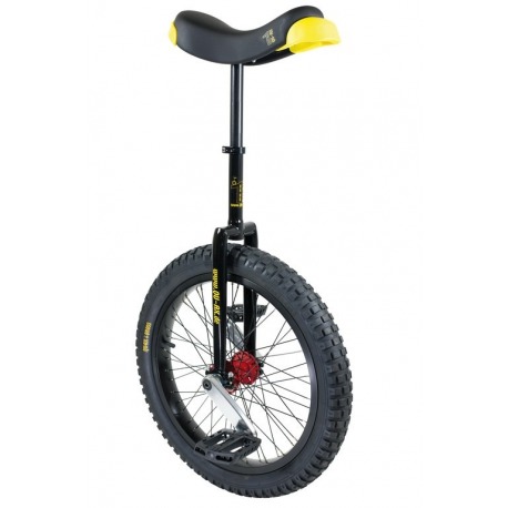 QU-AX Muni Starter 20" monoroue noire Jante aluminium roue noire