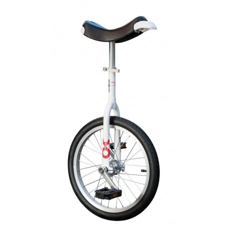 Monoroue OnlyOne 18" blanc Jante aluminium cache noir