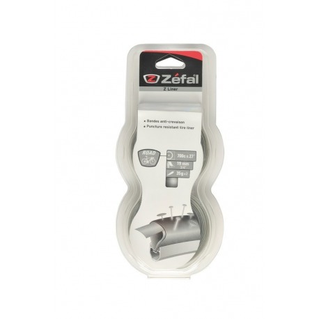 Bande de roulement anti-crevaison ZefalZ-liner Road gris largeur 19mm 27" & 700C