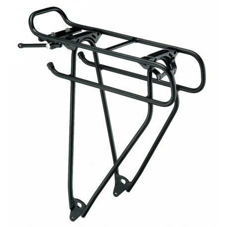 Rack système Racktime Eddit noir, anodisé dur, 745 grammes 28"