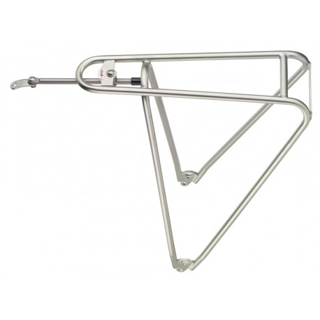 Porte-bagages en acier inoxydable Tubus Fly, 26-28