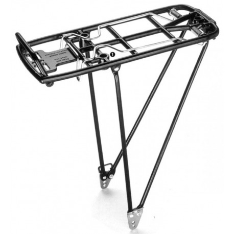 porte-bagages Pletscher Athlete 26/28" système 310/345 mm, noir, sans accessoires
