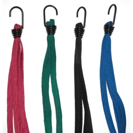Sangle quadruple tension/2 crochets coloris assortis 650mm