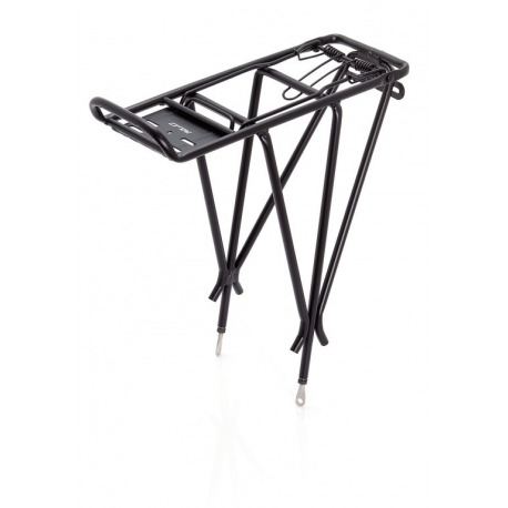 Porte-bagages aluminium XLC RP-R04 Aluminium, noir 3 baleines 26/28"s