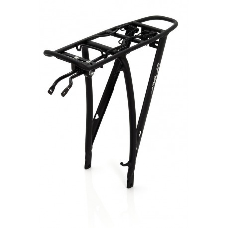 Porte-bagages XLC, aluminium noir, 28" SB-Plus