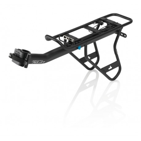 Porte-bagages XLC carry more noir pour montage sur tige de selle