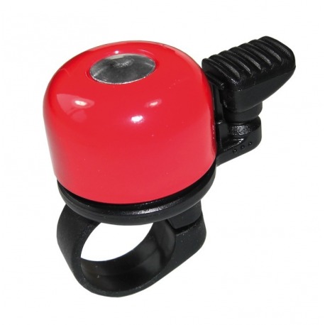 Mini clochette Billy aluminium rouge 22,2 mm