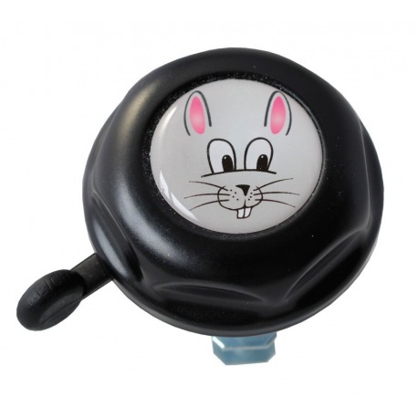 Cloche enfant Reich motif goutte de lièvre résine noire Ø 55mm