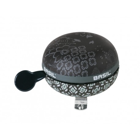 Cloche Ding-Dong Basil Boheme charbon, Ø 80mm, emballage-SB