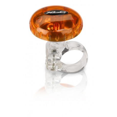 XLC Bell DD-M12 orange transparent, Ø 36 mm
