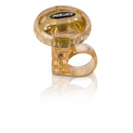 XLC Bell DD-M12 jaune transparent, Ø 36 mm