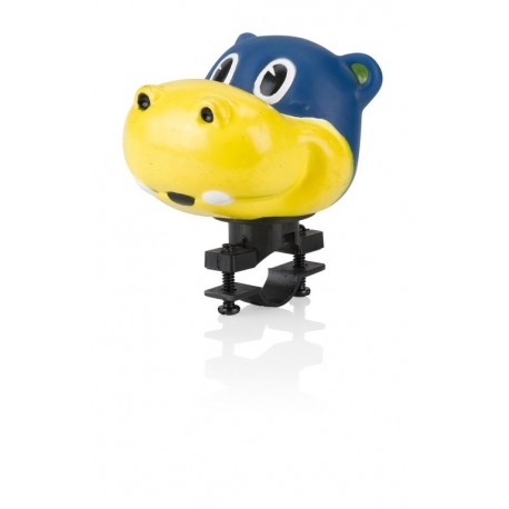 Avertisseur XLC Hippopotamus pour enfant pour montage sur guidon