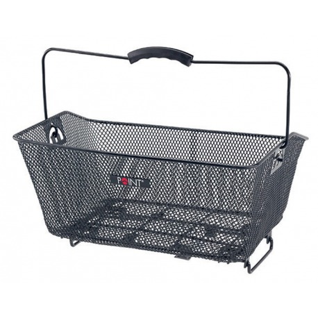Panier point pour RT 40X30x17 cm, maille étroite, noir