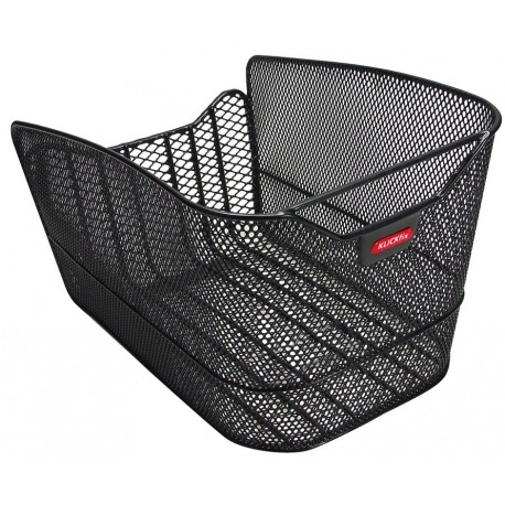 Panier arrière Citymax Fix 24,5x30x41cm, noir, maille étroite