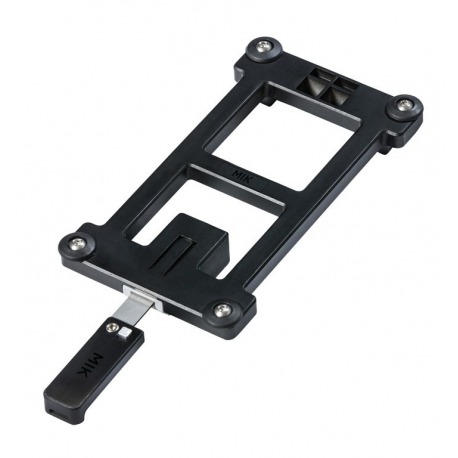 Plaque d'adaptation noire Basil Mik pour accessoires amovibles