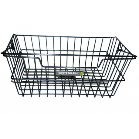 panier de roue arrière, noir PVC Basilic, biseauté 11011