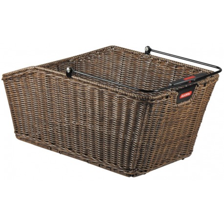 Panier arrière KLICKfix Structura GT br 44x24x20cm, tissé, avec clip 18 litres