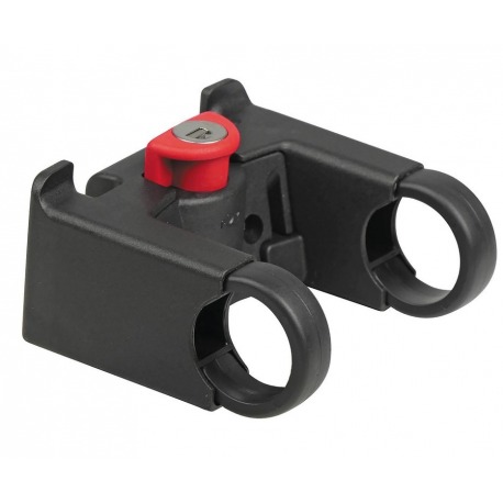 Adaptateur de guidon verrouillable KLICKfix noir, pour Ø 22-26mm, verrouillable