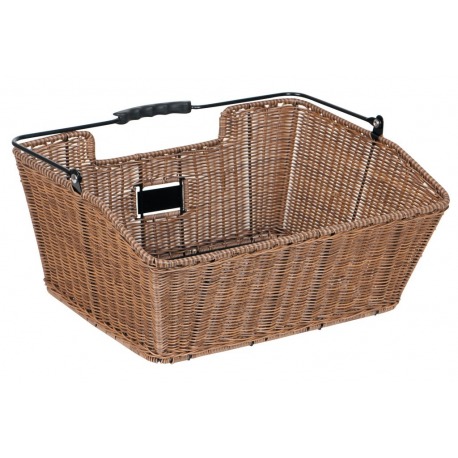 Panier arrière Un`x Mateo marron 40x30x18cm maille étroite