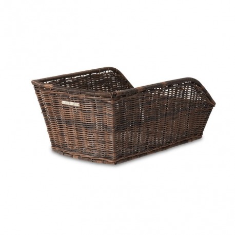 Basil Cento panier roue arrière 42x25x21 cm osier marron