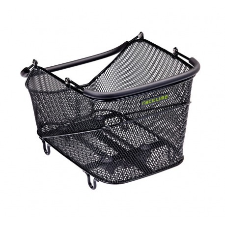 Racktime Baskit Trunk system panier 12 L 38x22x25.5cm, noir, avec adaptateur Snapit
