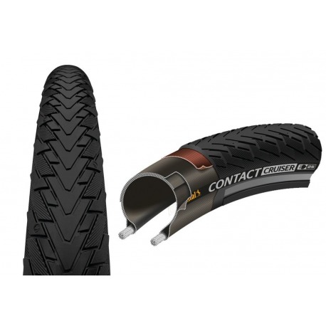 Pneu Continental Contact Cruiser Wire 28x2.20" 55-622 noir/noir Reflex