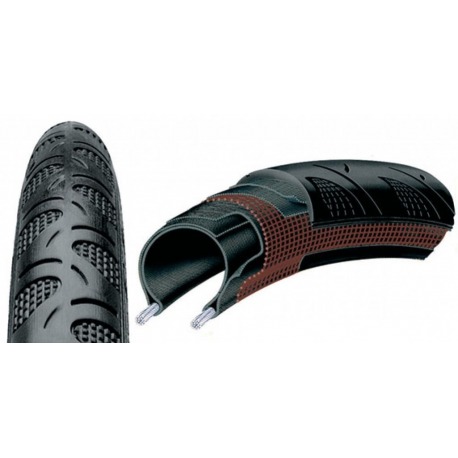 Pneu souple Continental Grand Prix 4 saisons. 28" 700x23C 23-622 noir Dura Skin