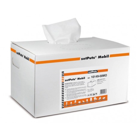 Multitex zetPutzMobil lingettes Boîte c.200 serviettes blanches