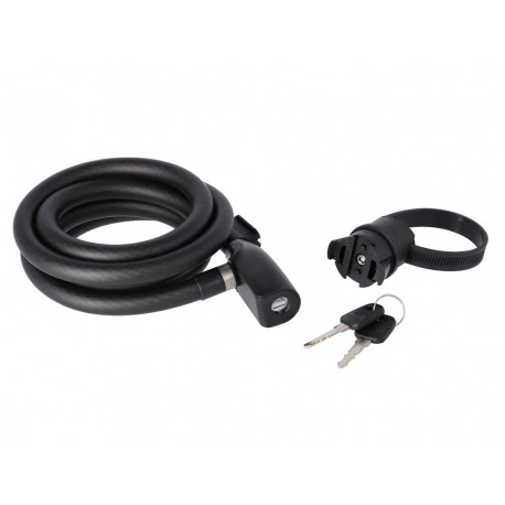 Câble antivol AXA Resolute 180/15 longueur 180cm Ø15mm noir