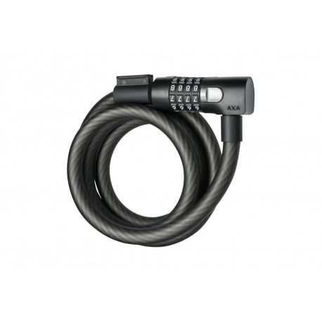 Câble antivol AXA Resolute 180/15 Code longueur 180cm Ø15mm noir