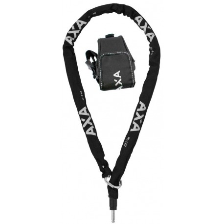 Chaîne d'insertion Axa RLC 140 noire 140cm, incl. sac extérieur