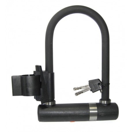 Antivol U Axa Newton Pro 190 longueur 190mm, épaisseur 13mm, noir
