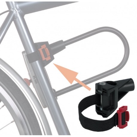 Support pour antivol textile U Trelock B 502 D, support latéral