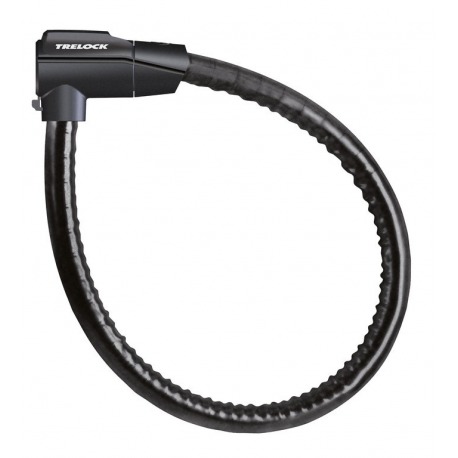 Câble blindé anti-aérien Trelock 100cm, Ø22mm PK 460/100/22, noir avec support ZK 432
