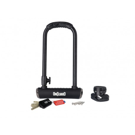 Serrure U Onguard Brute LS X 8000X 111 x 260mm, Ø 17mm, avec support