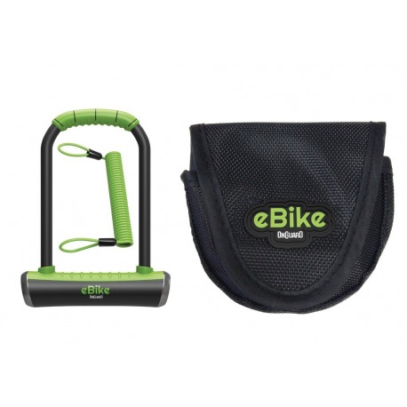 Antivol U Onguard Pitbull STD eBike 8003E 115 x 230mm, Ø 14mm, avec support