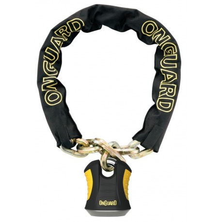 Chaîne antivol Onguard forme U Fiera 8018 180 cmx 12 mm