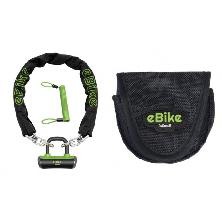 Chaîne antivol Onguard Mastiff eBike 8019E 110cm x 10mm, niveau de sécurité 80