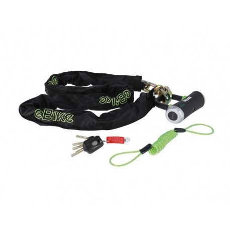 Chaîne antivol Onguard Mastiff eBike 8019EL 180cmx10mm, niveau de sécurité 80