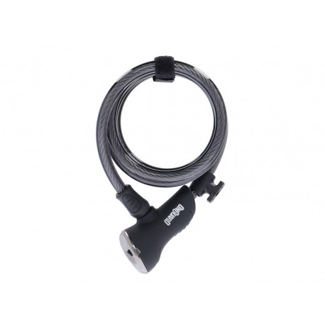 Câble spiralé antivol OnguardDobermann 8029X 185cm, Ø 10mm