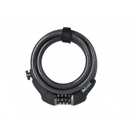 Câble spiralé antivol OnguardDobermann 8031X 185cm, Ø 12mm