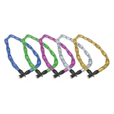 Chaîne antivol Onguard Lightweight 8196 800x Ø 4mm, coloris assortis UV 10