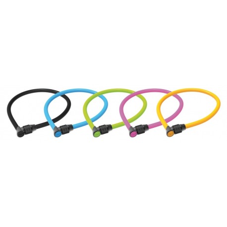 Câble antivol Onguard Lightweig. Combo 8189 600x Ø 6mm, couleurs assorties UV 10