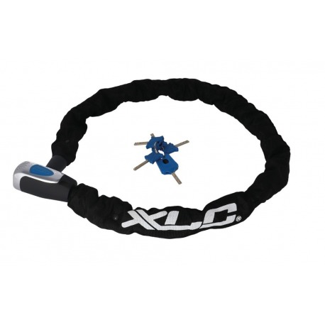 Chaîne antivol XLC Cosa Nostra plus Ø 10mm/1200mm Niveau de sécurité 9