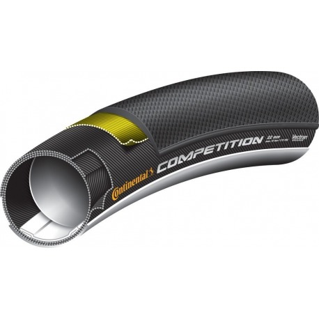 Boyau Continental Competition 28"x25mm (27x1") noir/noir Skin