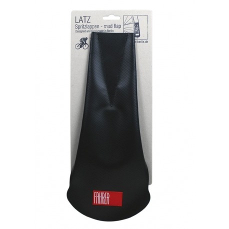 Spoiler Latz XL Fahrer noir, pour la protection de la remorque