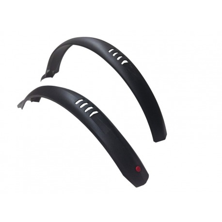 Hebie Taipan 20" jeu de garde-boue noir, env. 55mm, avec protection 0757E