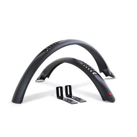 Hebie Taipan 24" jeu de garde-boue noir, avec protection 0758E